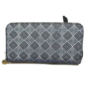 {Dabney Lee} Geometric Shapes Zipper Wallet